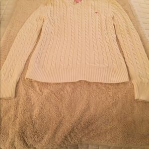 Lily Pulitzer cable knit sweater
